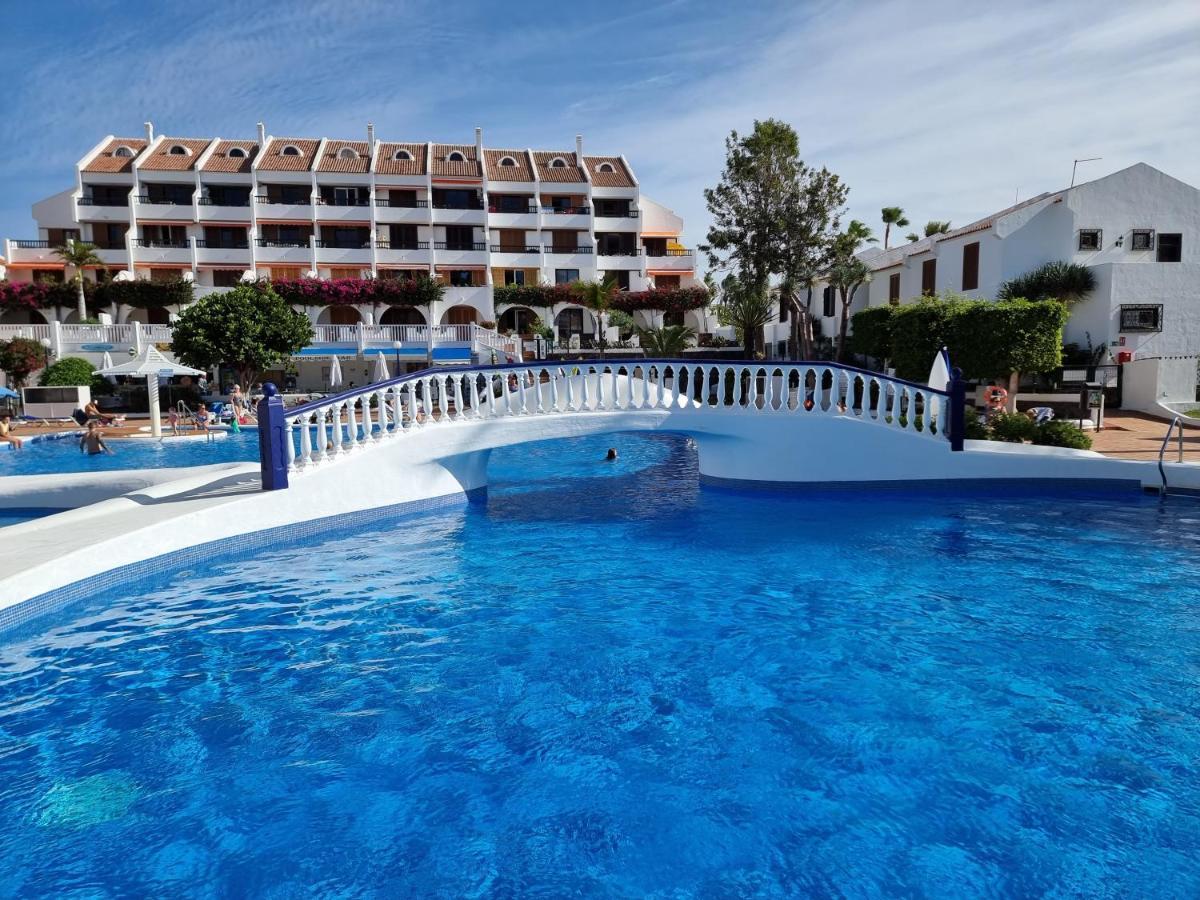 Duplex Apartment Vistamar, Sea-View, Heated Pool In Parque Santiago 2, Wifi Playa de las Americas  Zewnętrze zdjęcie