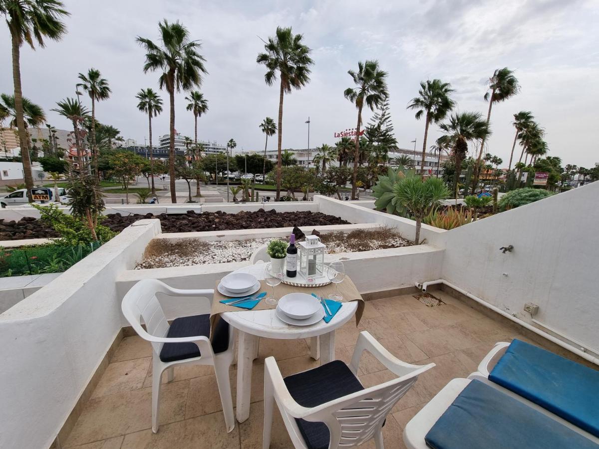 Duplex Apartment Vistamar, Sea-View, Heated Pool In Parque Santiago 2, Wifi Playa de las Americas  Zewnętrze zdjęcie