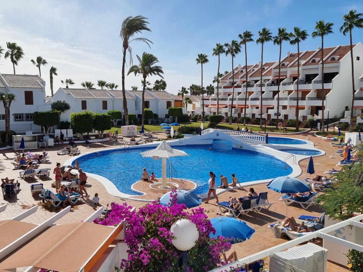 Duplex Apartment Vistamar, Sea-View, Heated Pool In Parque Santiago 2, Wifi Playa de las Americas  Zewnętrze zdjęcie